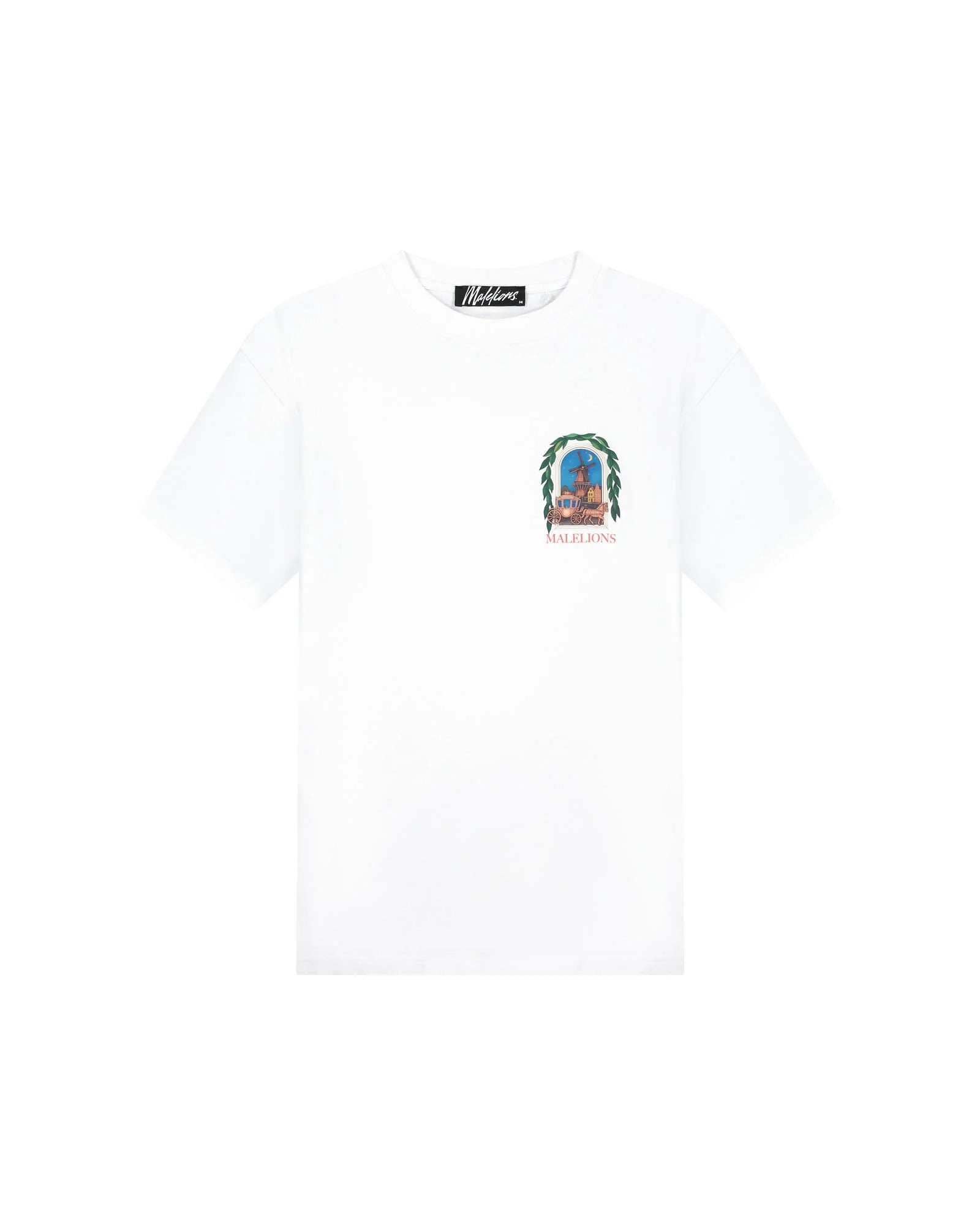 Malelions Men Dokkum T-Shirt | White