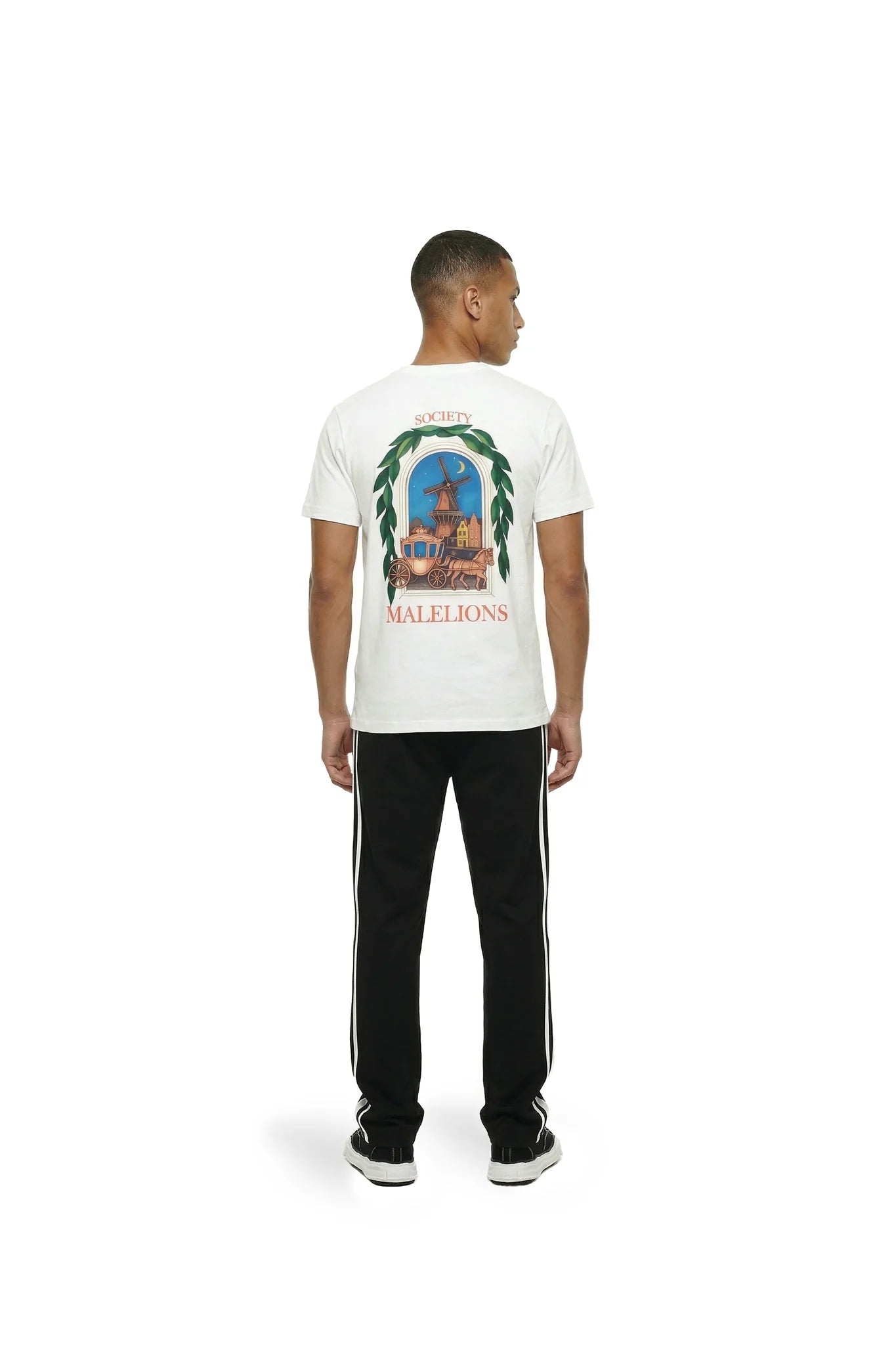 Malelions Men Dokkum T-Shirt | White