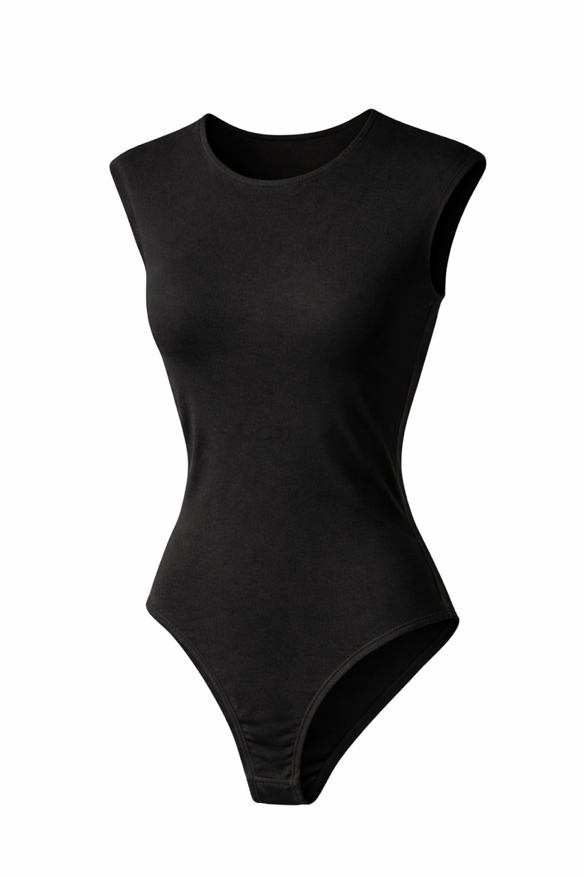 DAMES - TOP - BLACK - 827