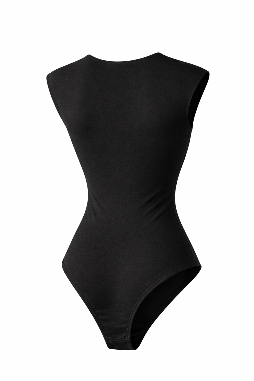 DAMES - TOP - ZWART - 827