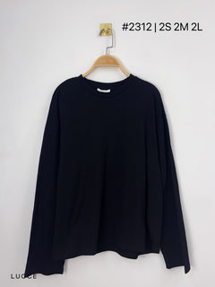 Lucce - Luna Oversized Longsleeve – Black
