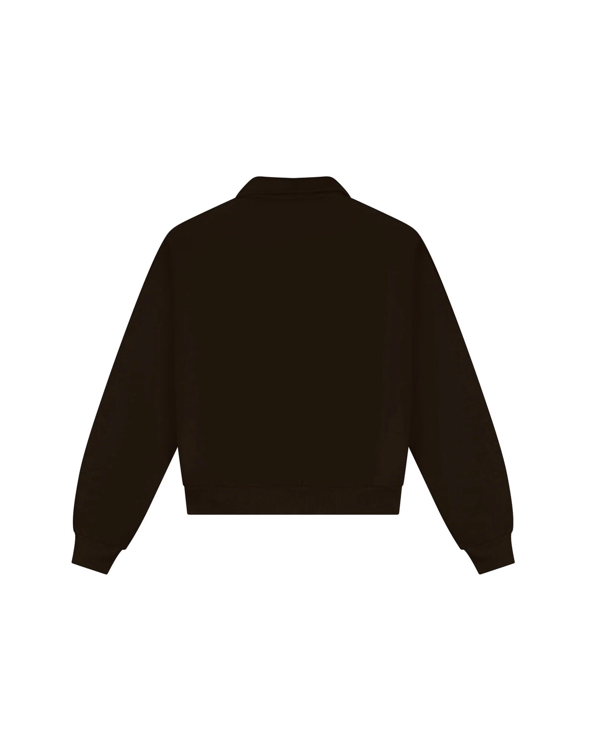 Malelions Women College Polo Sweater | Dark Brown