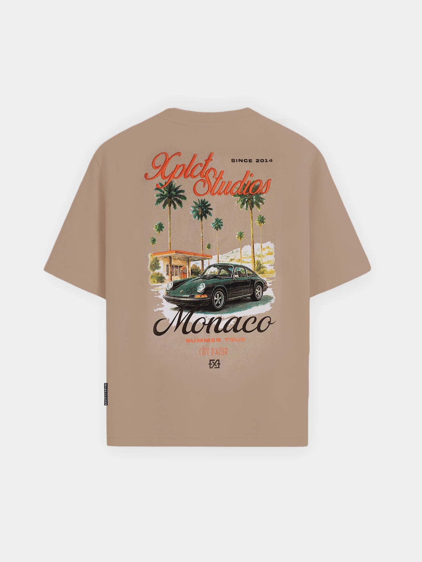 Monaco T-shirt | Taupe