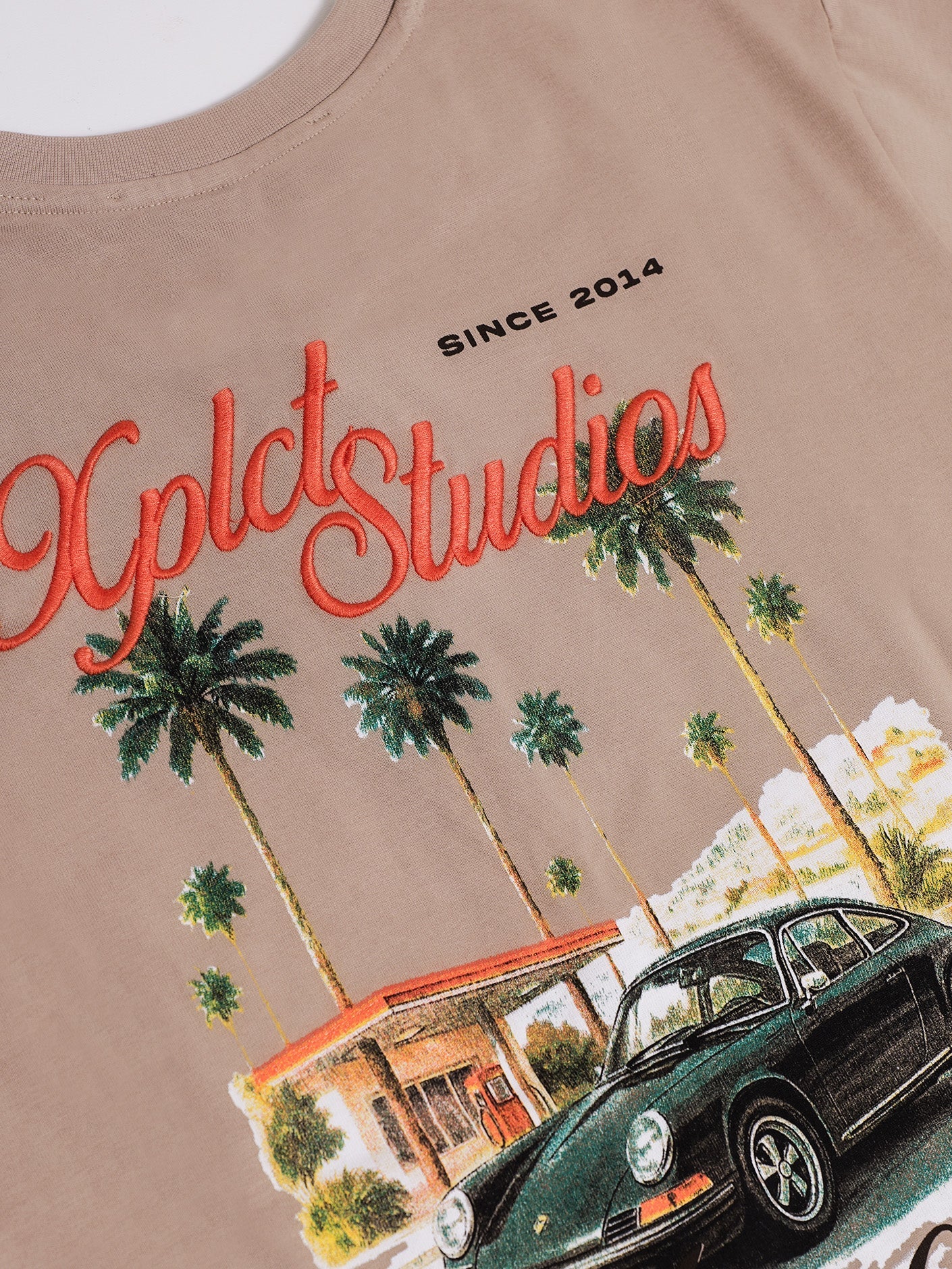 Monaco T-shirt | Taupe