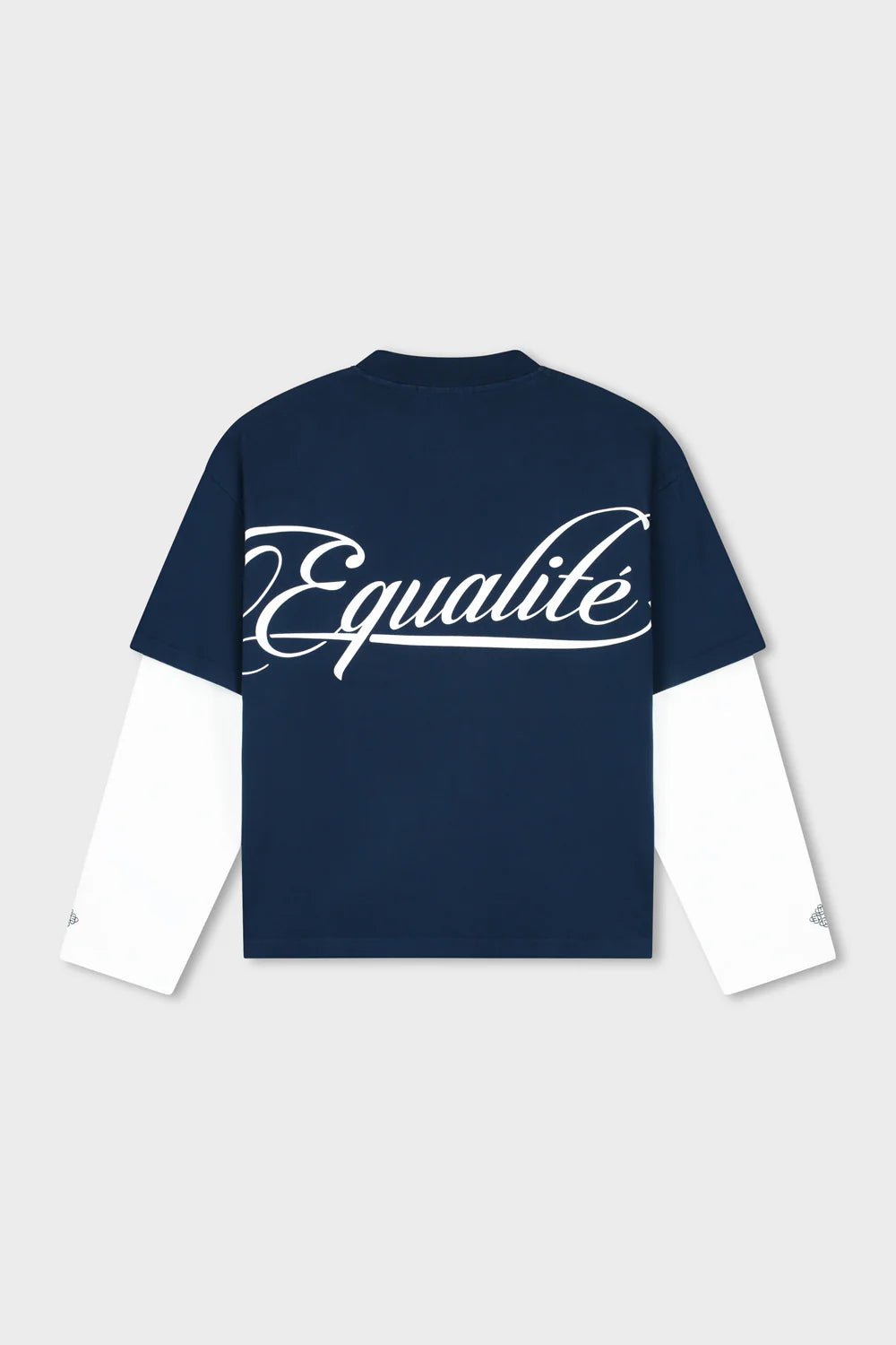 STAY EQUAL LONGSLEEVE TEE ZWART