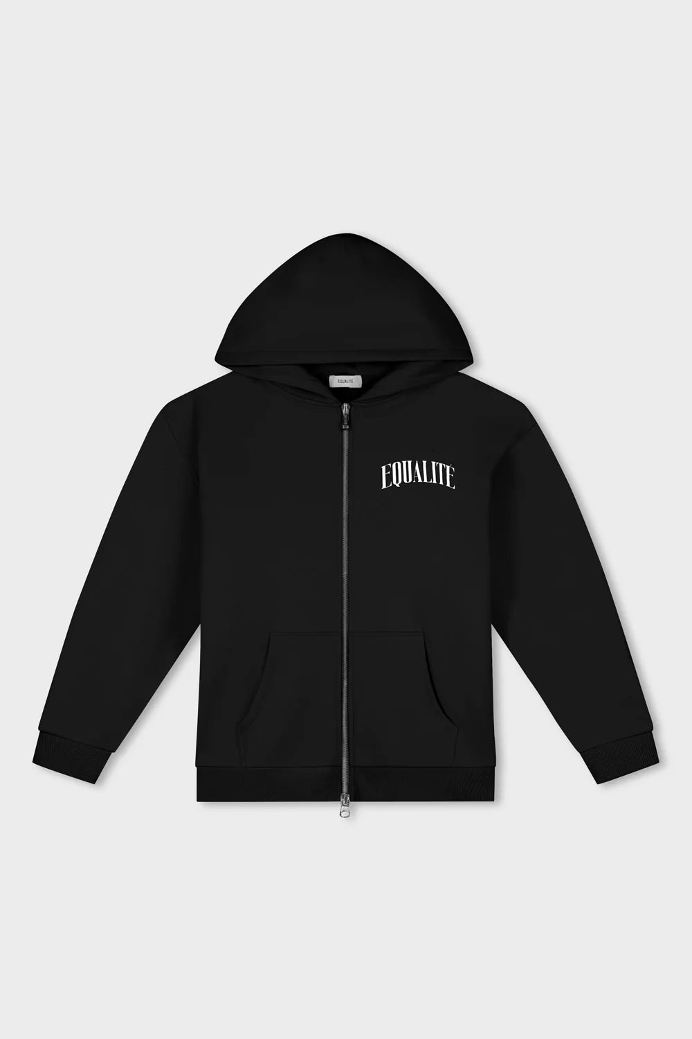OLIVER FULL ZIP HOODIE BLACK