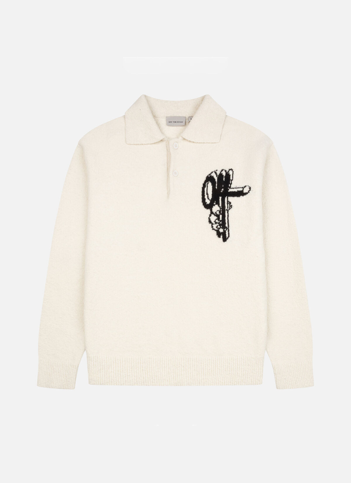 Boucle Grip Sweater Off White