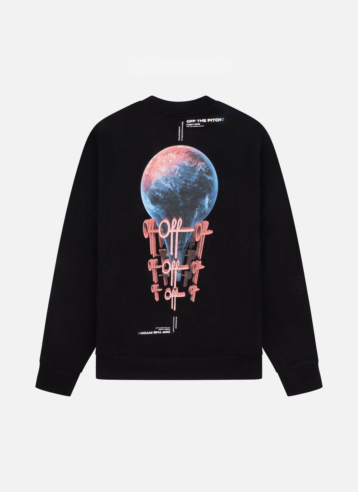 World Crewneck Black