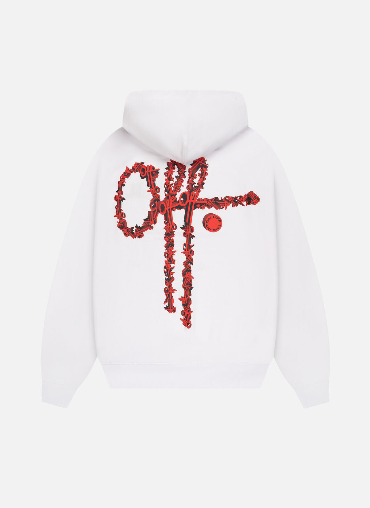 3D Off Hood White