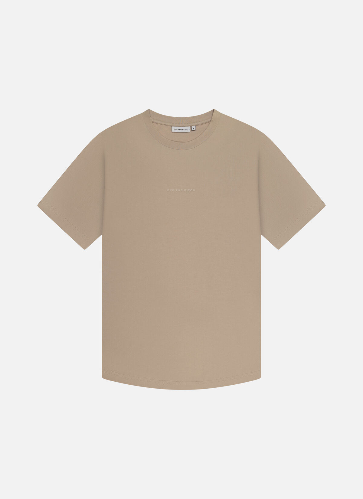 Botanic Slim Fit T-shirt Zand