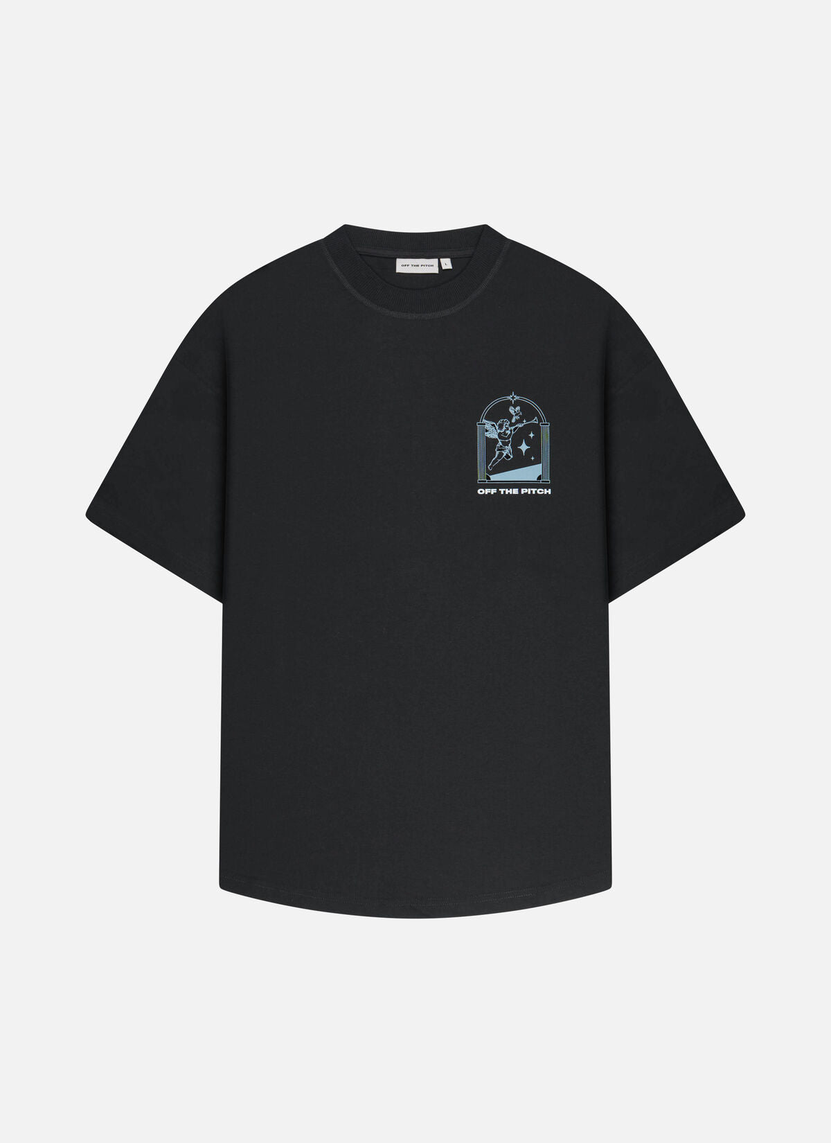 Passage oversized T-shirt zwart