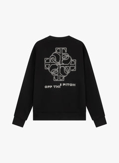 Off The Pitch - Locket Crewneck - black