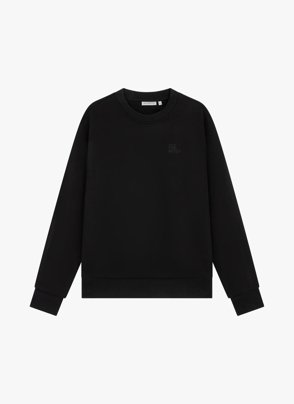 Off The Pitch - Rope Flow Crewneck - black