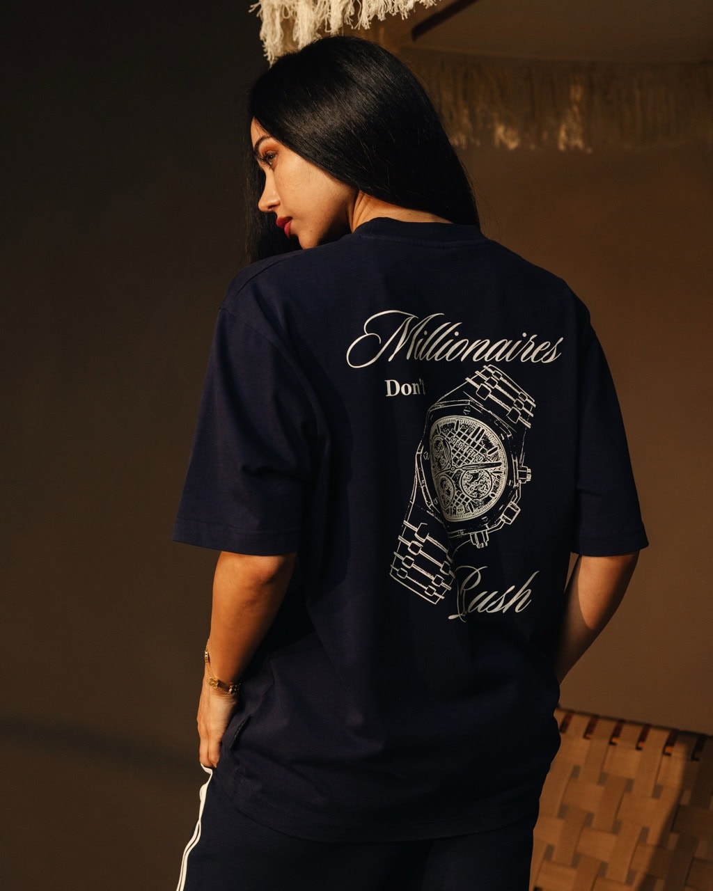 Oversized Backprint T-Shirt NO RUSH