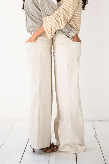 Million -Redial - mid waist extra long wide leg - RD3066-5
