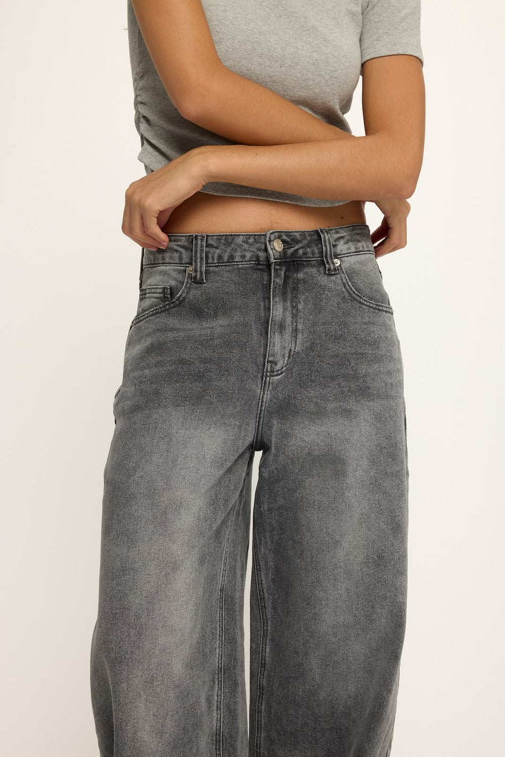Redial - Barrel Jeans - RD3660-3 - Barrel spijkerbroek dames
