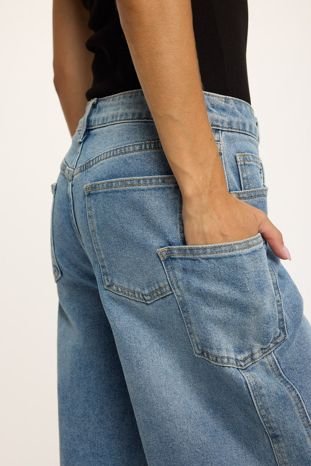 Redial - Barrel Jeans - RD3706 - Barrel spijkerbroek dames