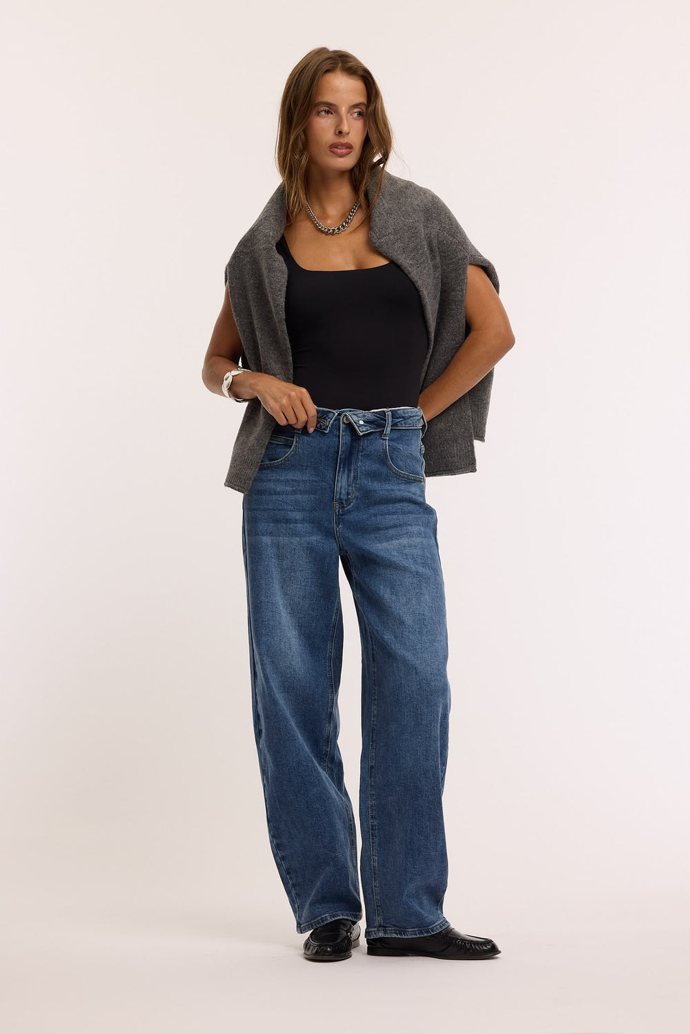 Redial RD9311-1 balloon jeans voor dames