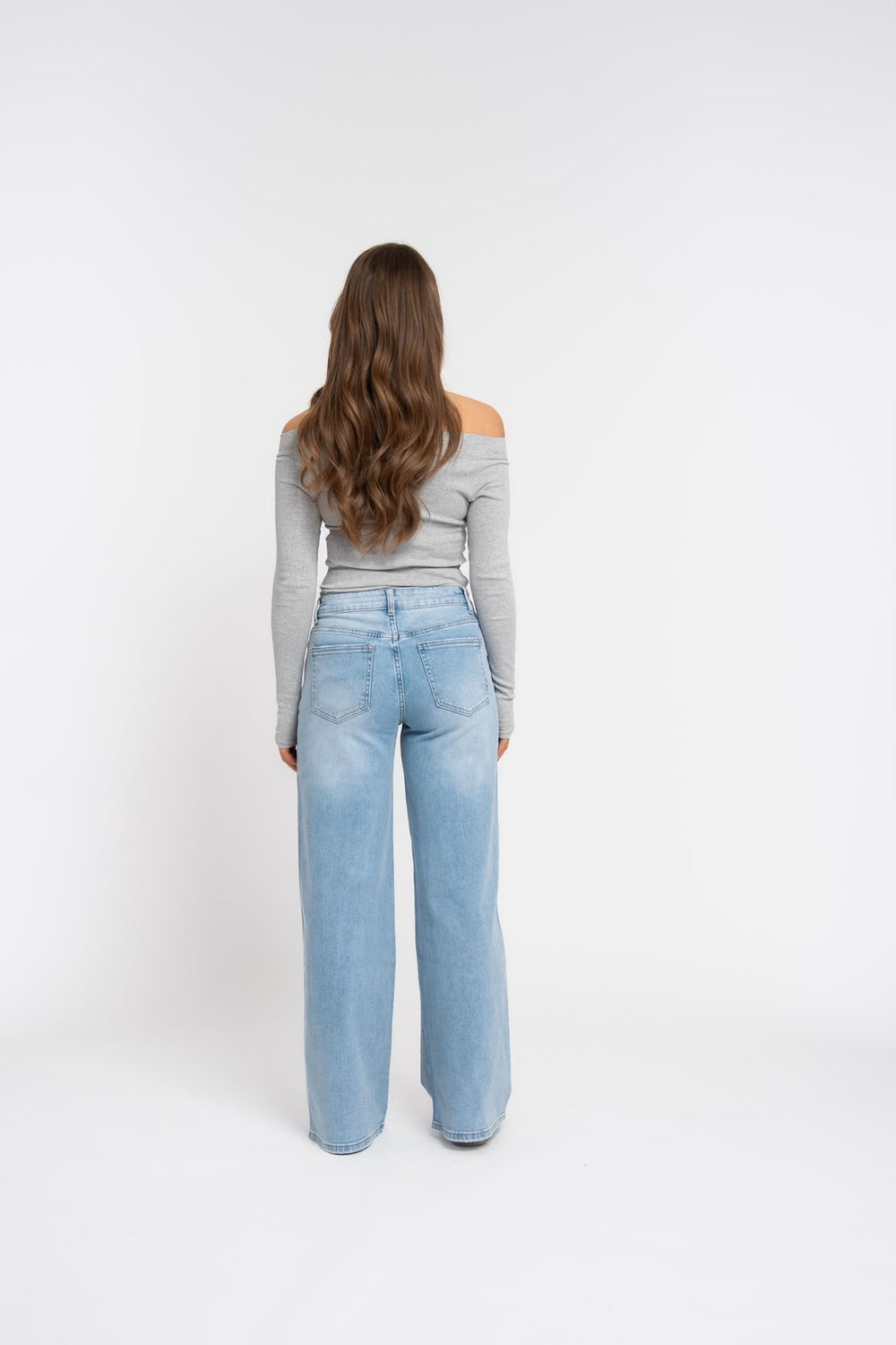 Redial - Wide Jeans - RD7386 - Wijde dames spijkerbroek