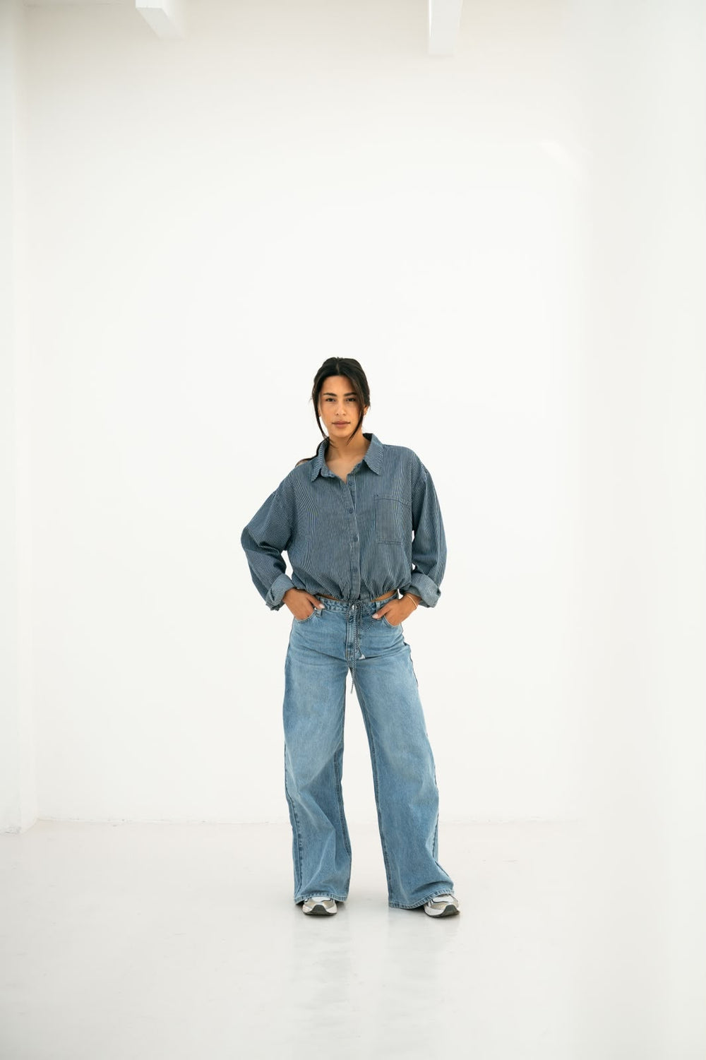 Redial RD3573 wide jeans voor dames