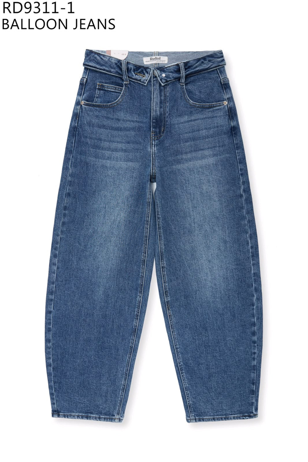 Redial - Balloon Jeans - RD9311-1 - Dames spijkerbroek met ballonmodel