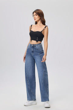 HELLO MISS - Barrel Jeans - H997-5 - Barrel spijkerbroek dames