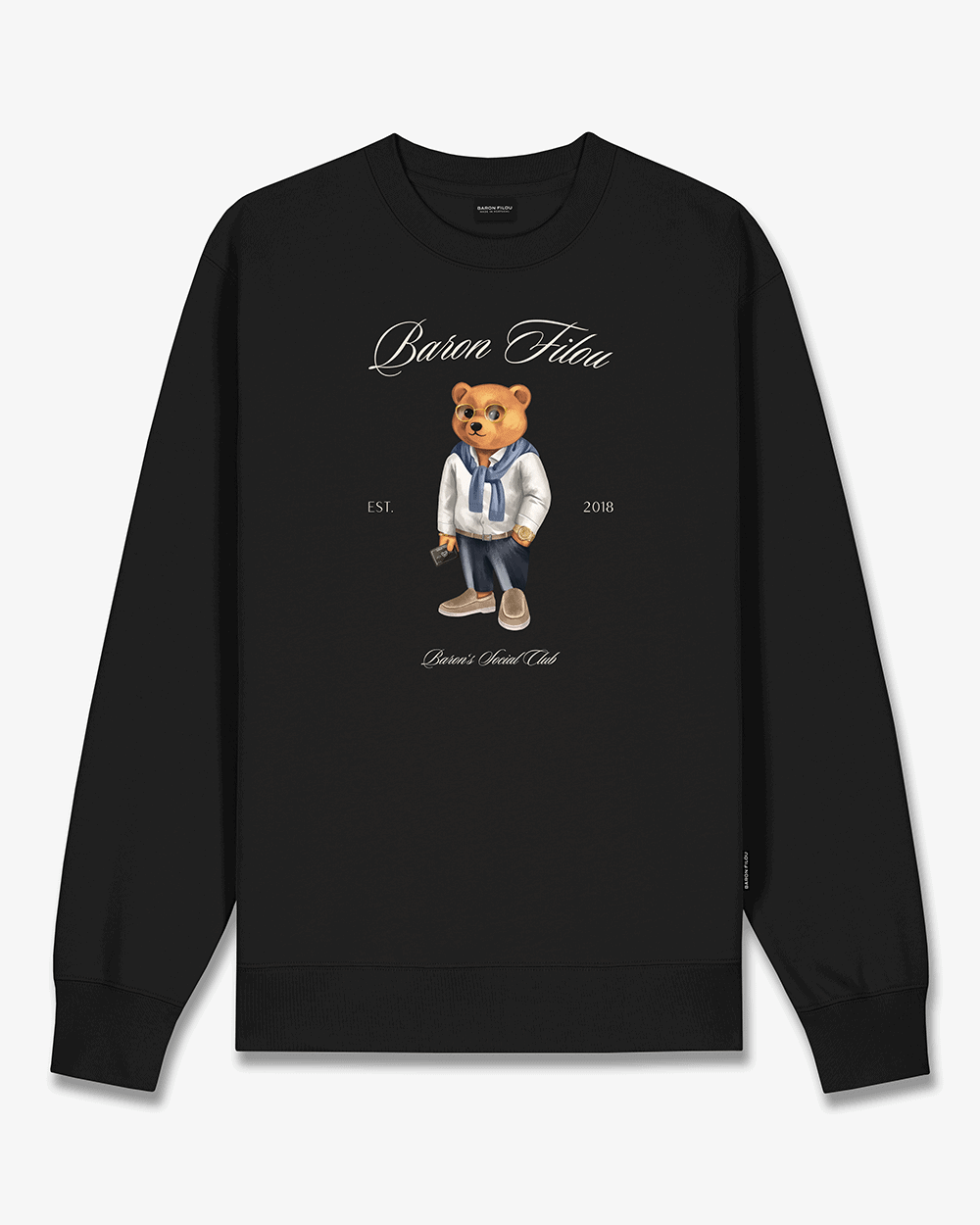 Pullover Filou CLII. Baron’s Social Club Black