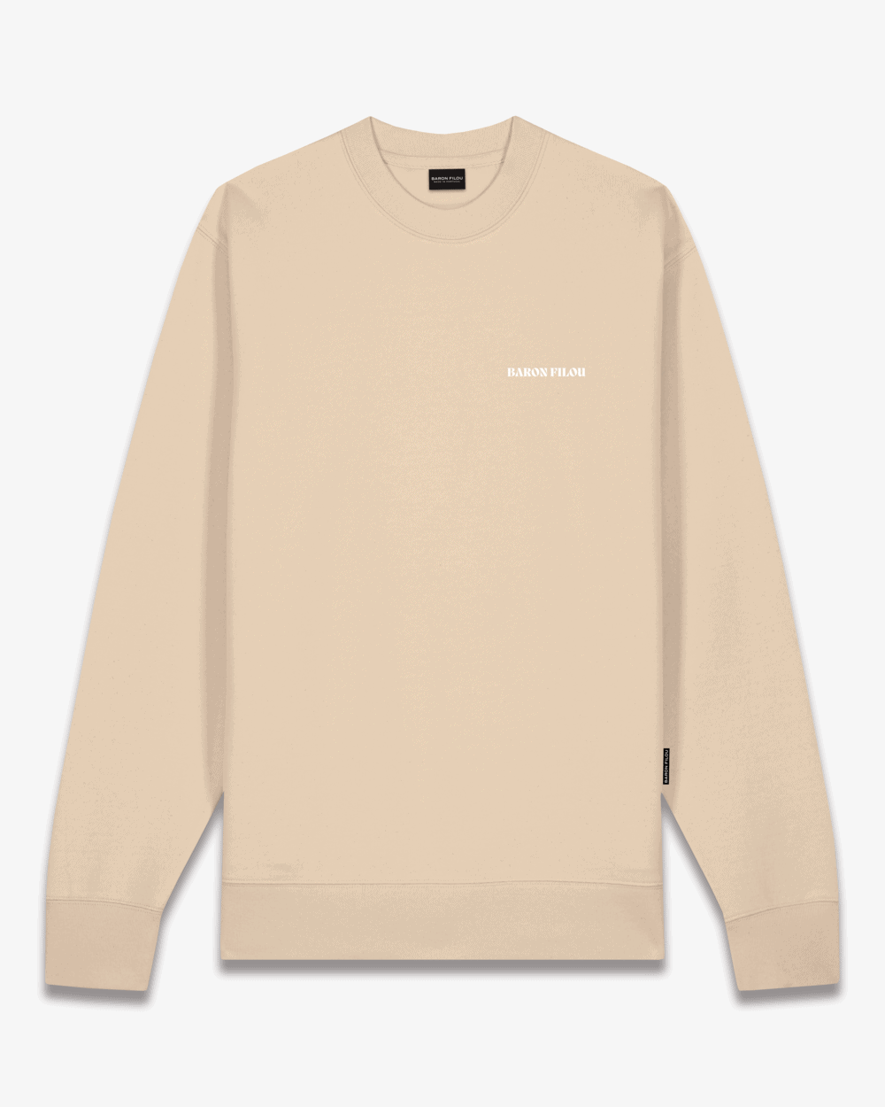 Pullover Oval Backprint Sand brown