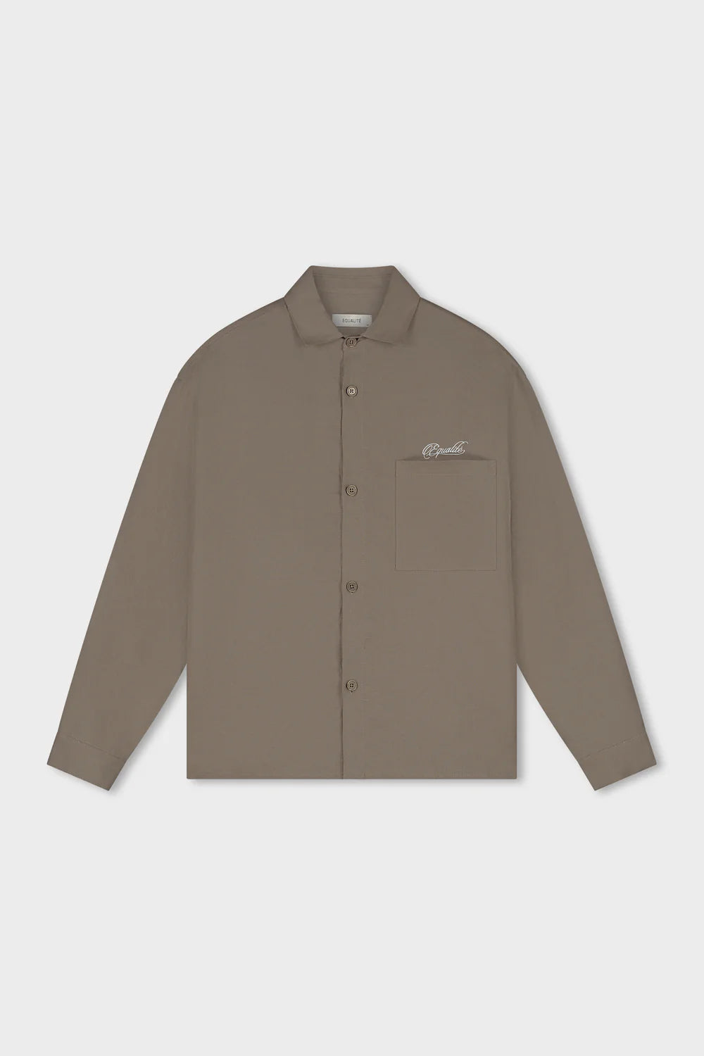 STAY EQUAL LONGSLEEVE TEE ZWART