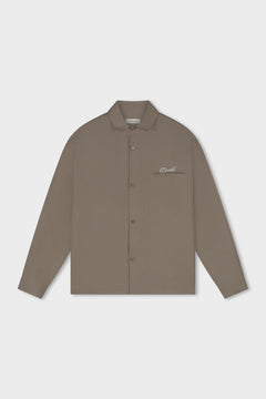 Equalite - REMY LINEN LONGSLEEVE SHIRT - TAUPE