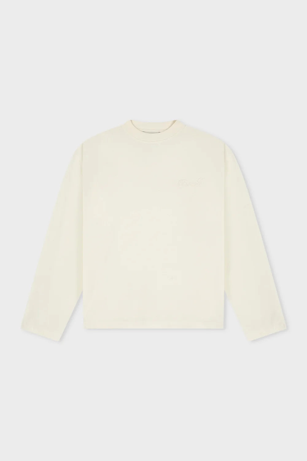 SIGNATURE OVERSIZED LONGSLEEVE TEE– NOOS OFF-WHITE