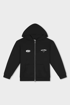 Equalite - STAY EQUAL OVERSIZED FULL ZIP HOODIE - BLACK