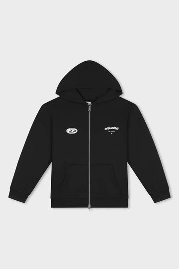 Equalite - STAY EQUAL OVERSIZED FULL ZIP HOODIE - BLACK