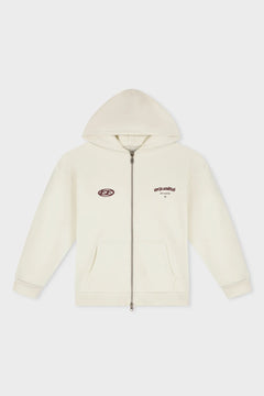 Equalite - STAY EQUAL OVERSIZED FULL ZIP HOODIE - OFF-WHITE