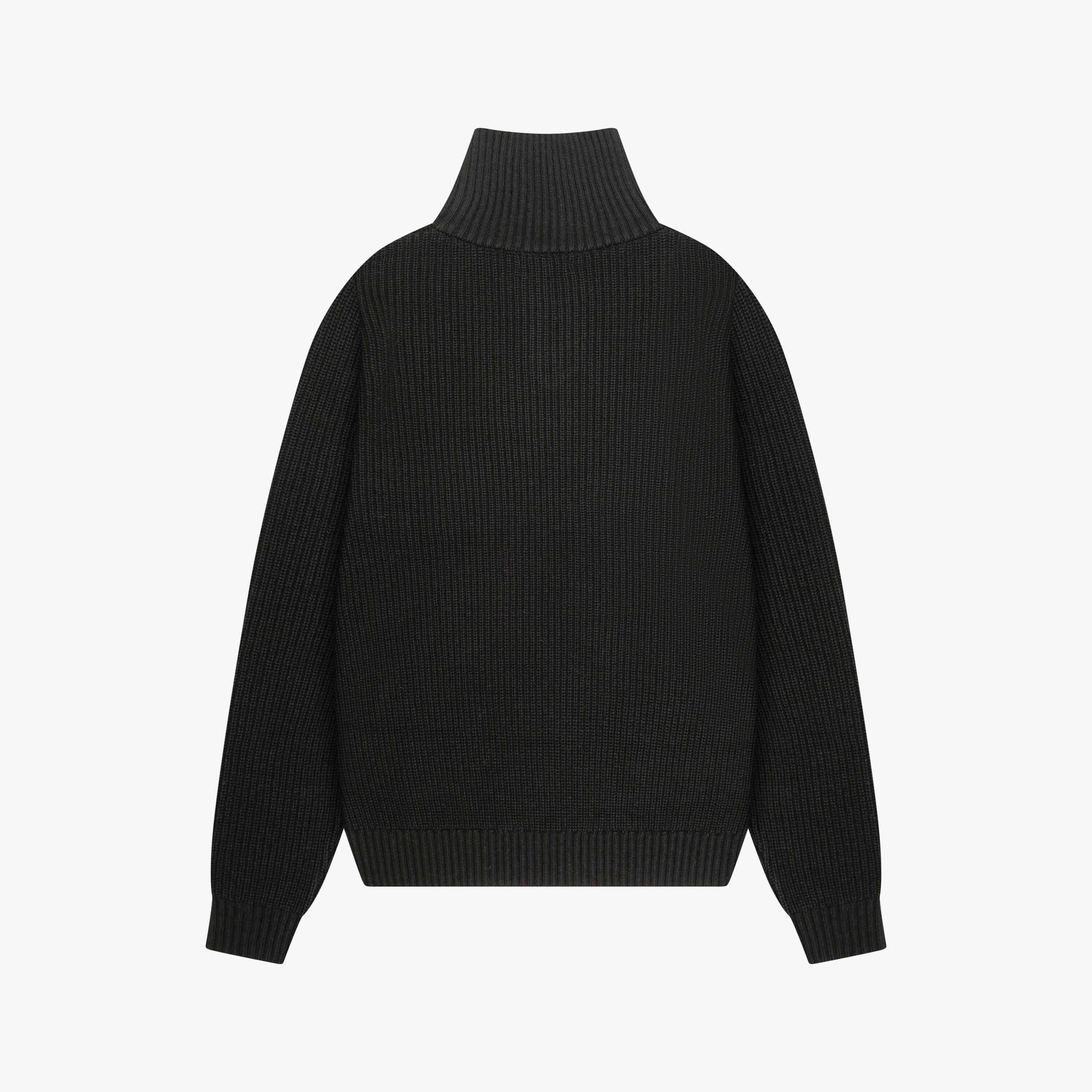 JACE STUDIO ZIP UP | BLACK/WHITE
