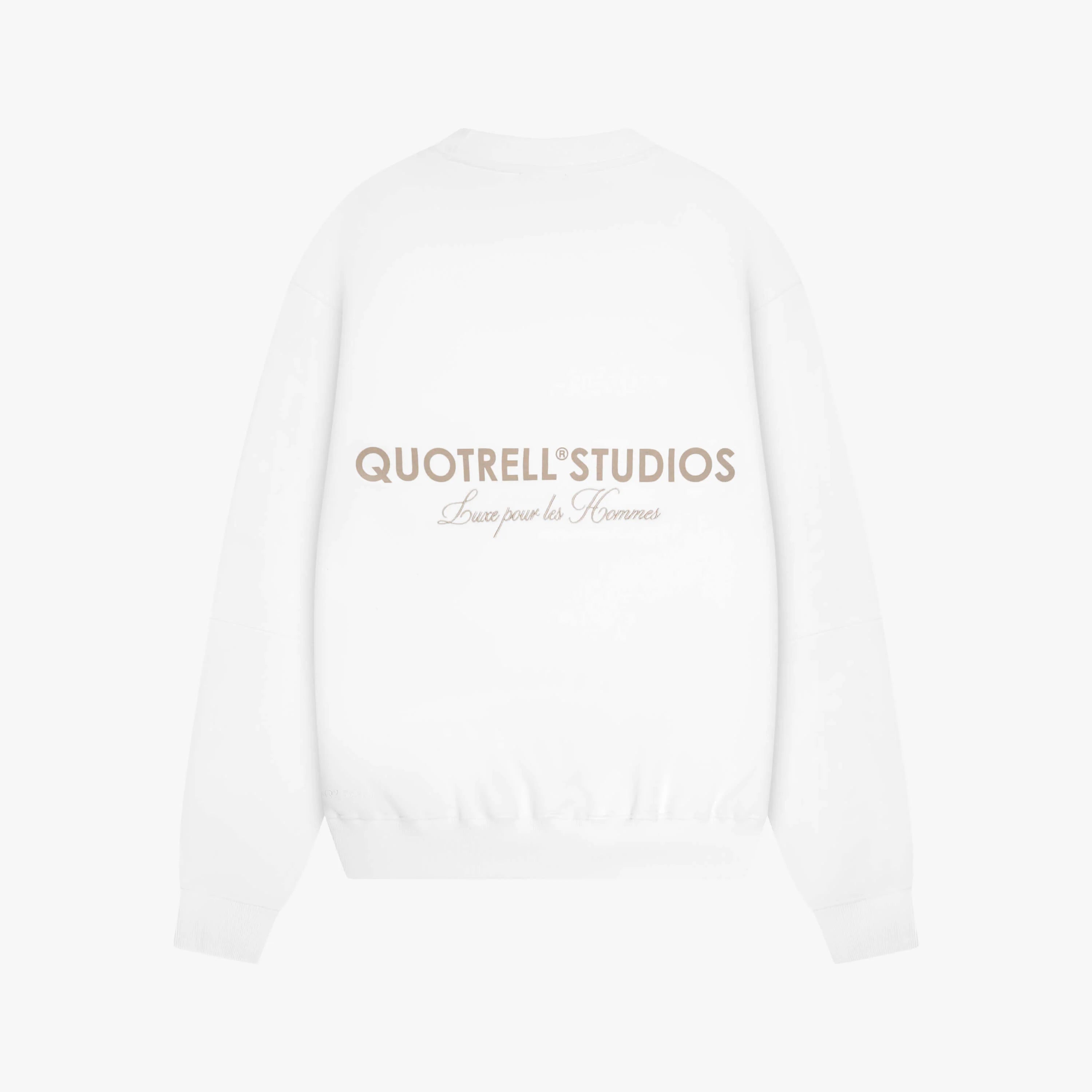 STUDIOS CREWNECK | ECRU/TAUPE