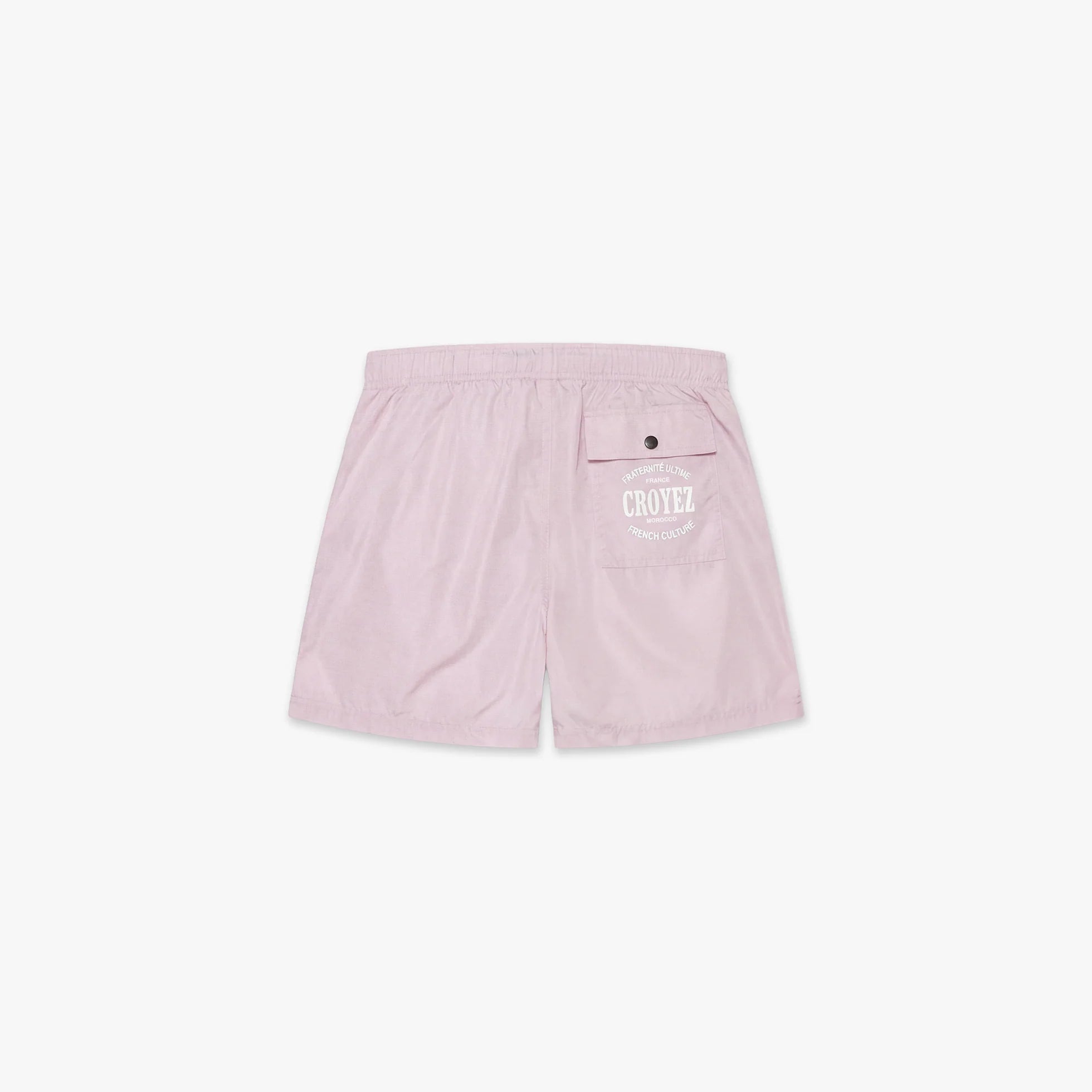 Croyez Stamp Swim Shorts | Pink