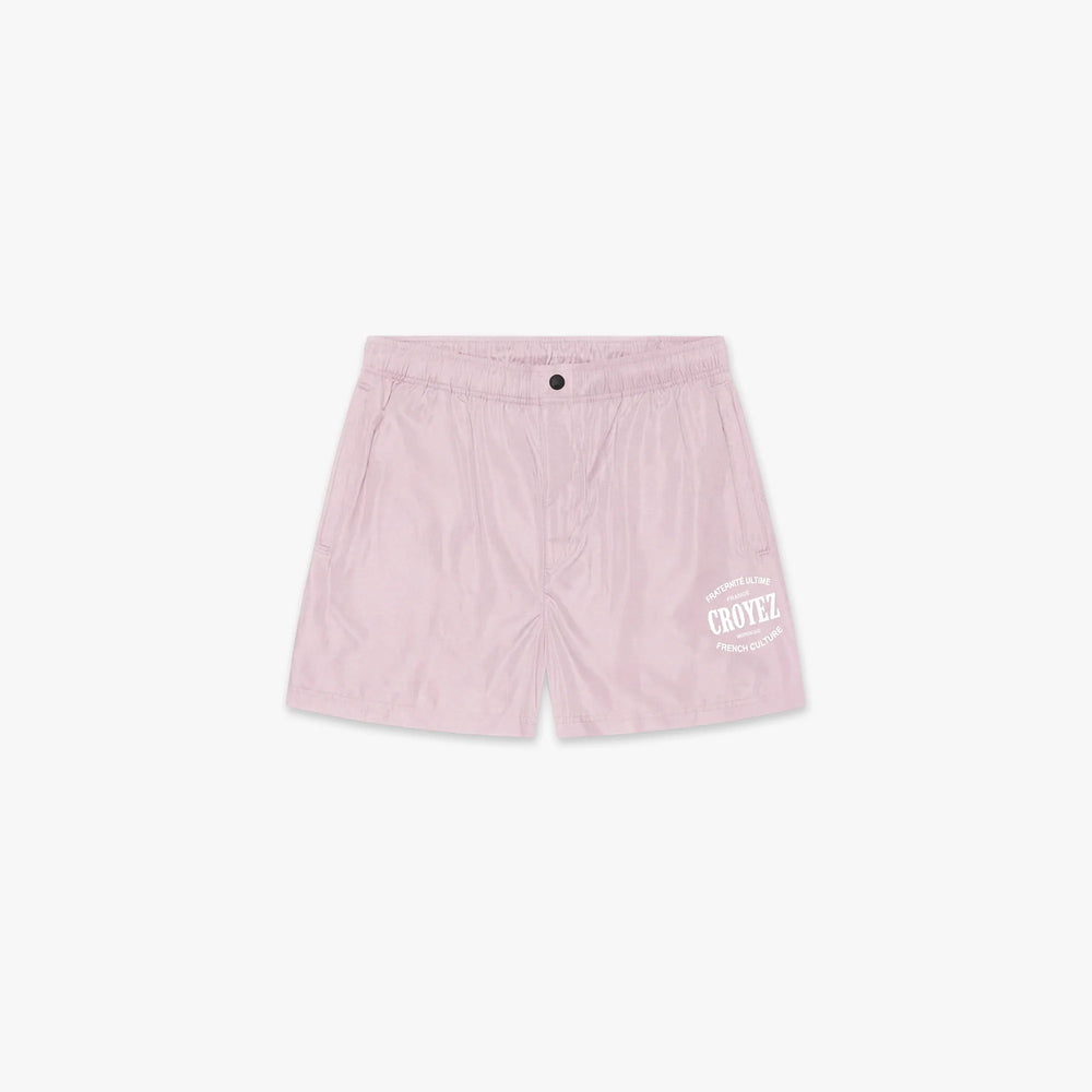 Croyez - Stamp Swim Shorts - Pink - Regular fit herenzwembroek