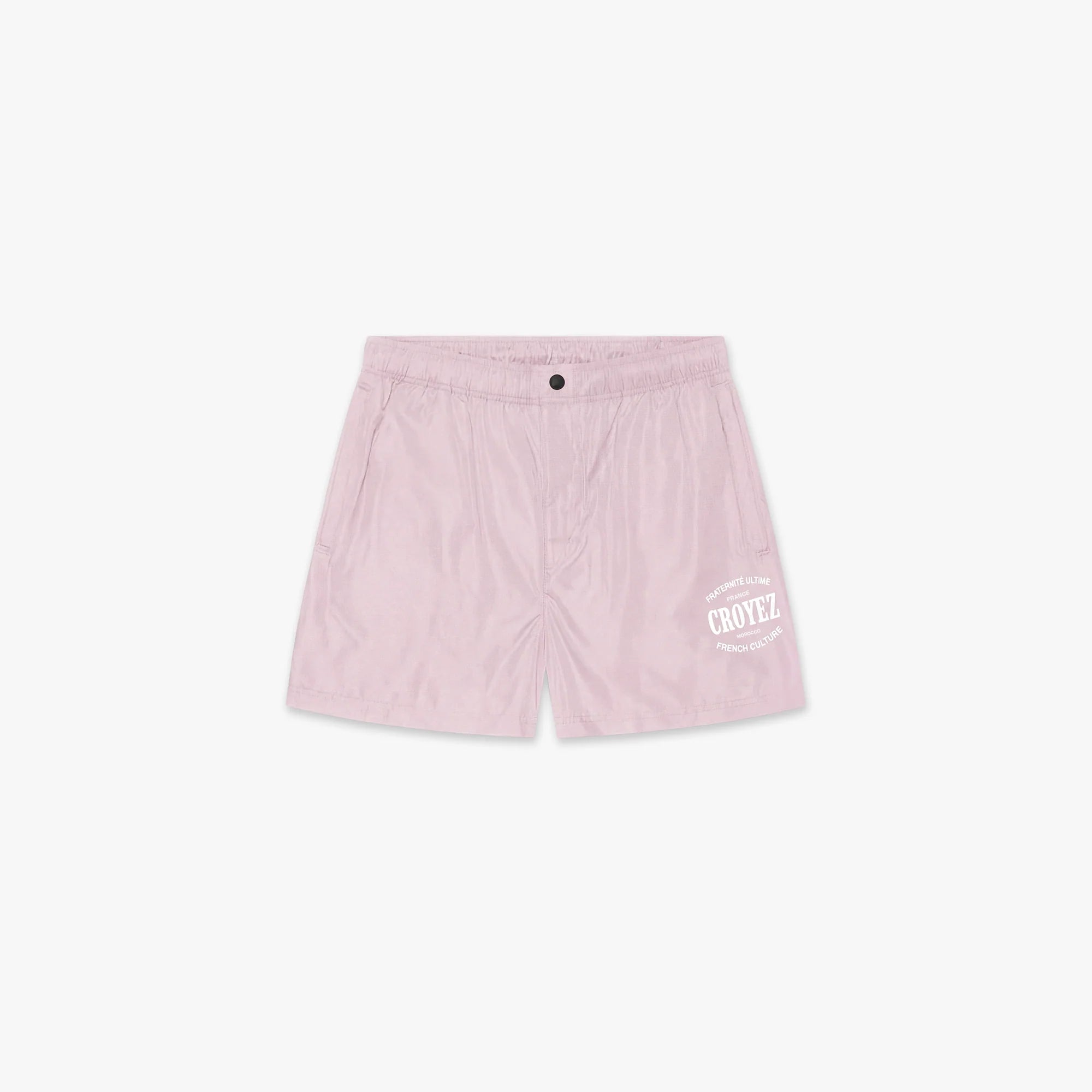 Croyez Stamp Swim Shorts | Pink