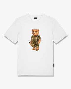 Baron Filou -T-Shirt Filou CLXVI - Wit - Katoenen herenshirt met print