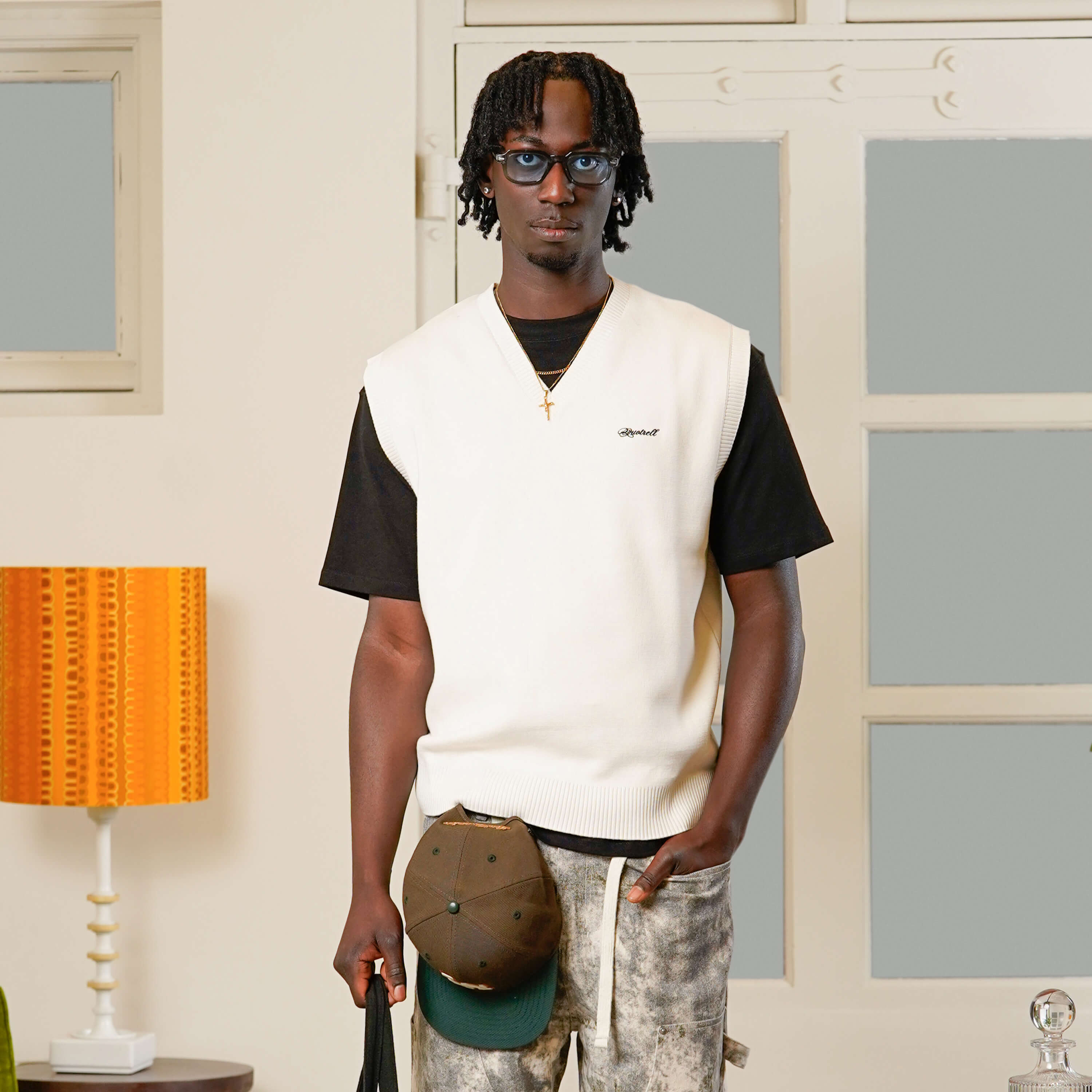 RAY SPENCER | ECRU/BLACK