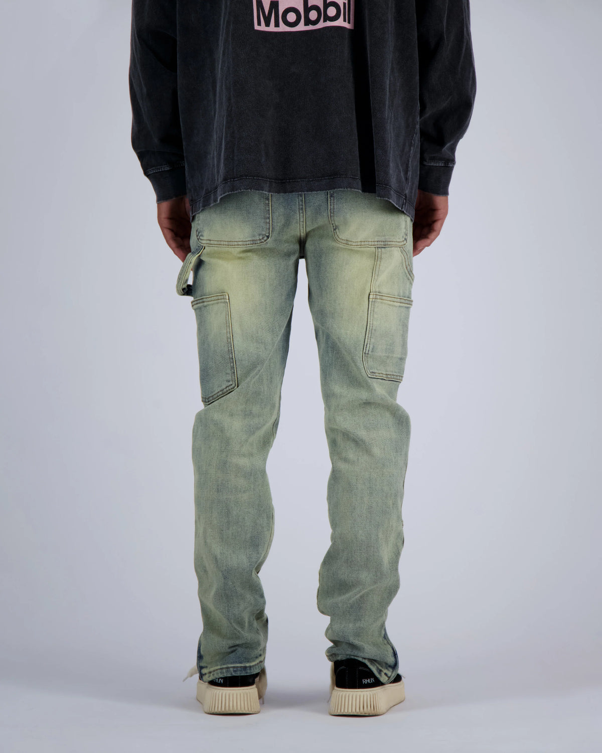 Black bananas - V2 WORKER DENIM - BLUE