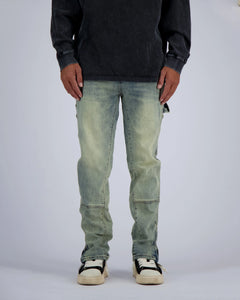 Black bananas - V2 WORKER DENIM - BLUE