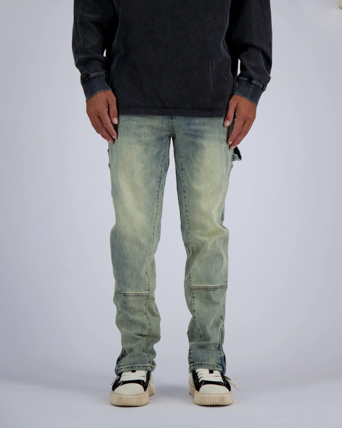 Black bananas - V2 WORKER DENIM - BLUE
