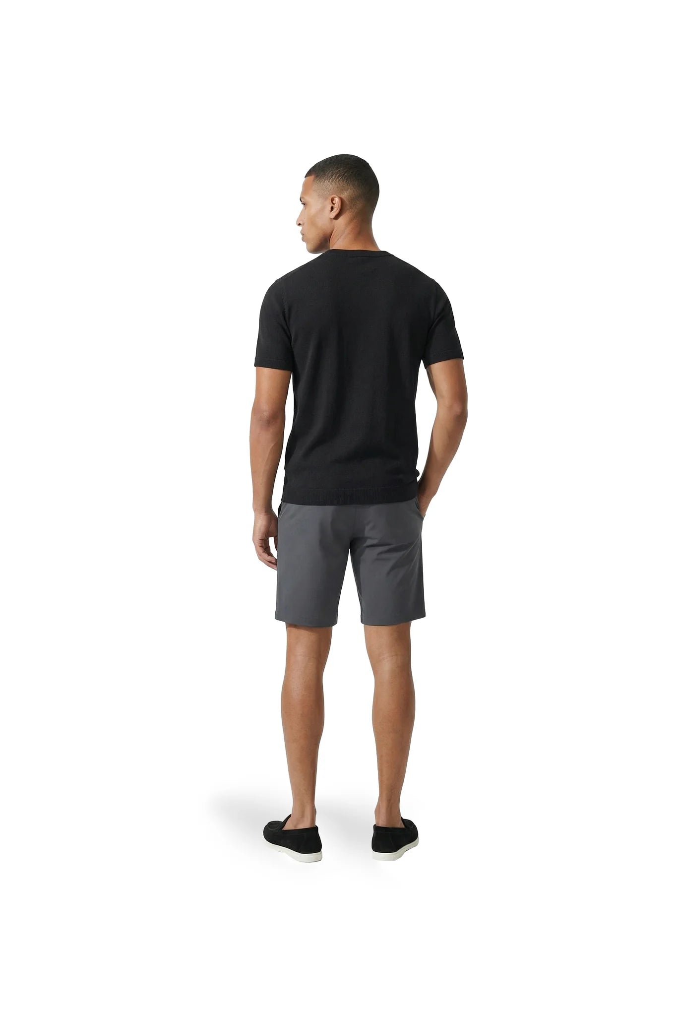 Malelions Heren Casual Chino Shorts | Antracietgrijs