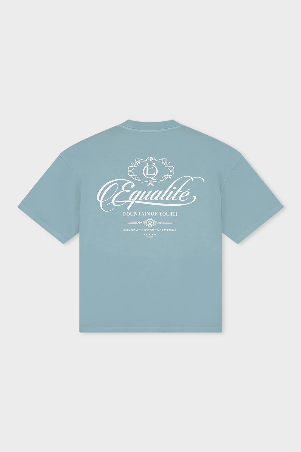 YUKI BOXY TEE WASHED LIGHT BLUE