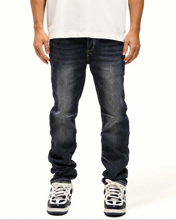 BULLET DARK BLUE BAGGY JEANS