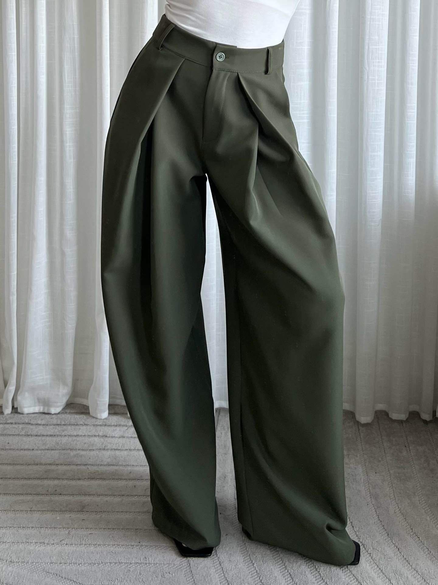 OVERSIZED - BROEK - ZWART - 823