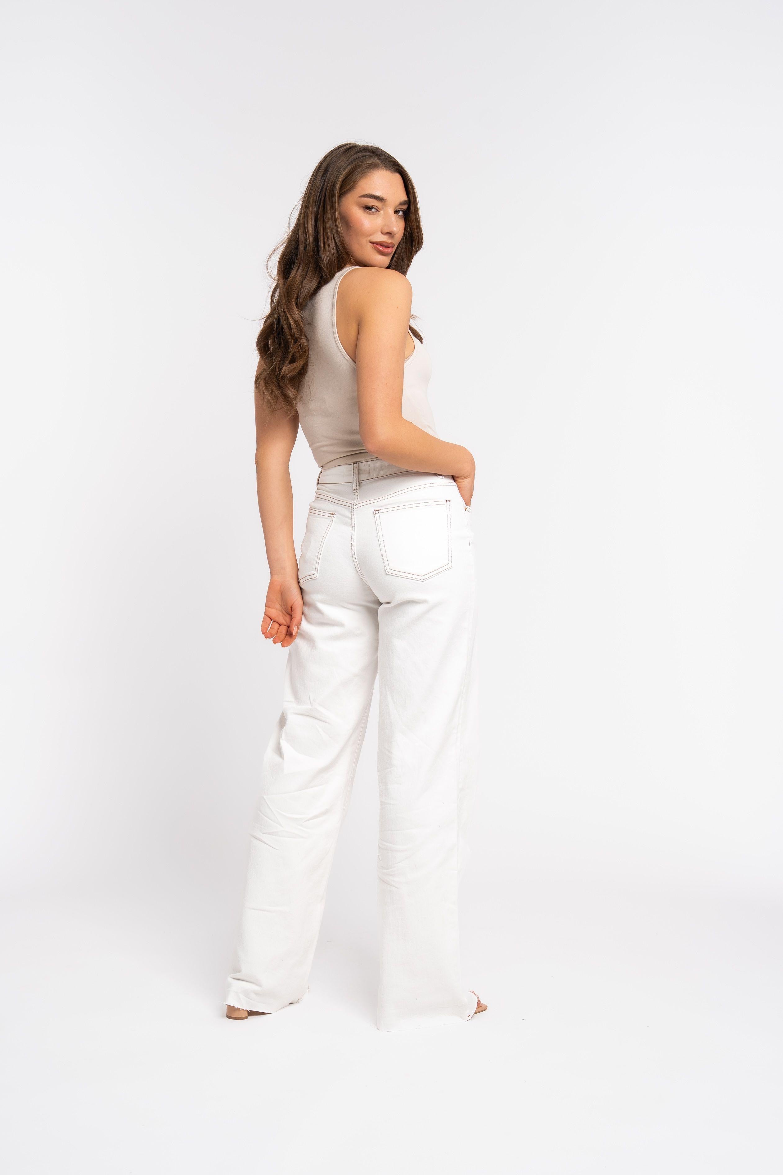 Redial - extra lange wijde pijpen jeans - RD3272-5