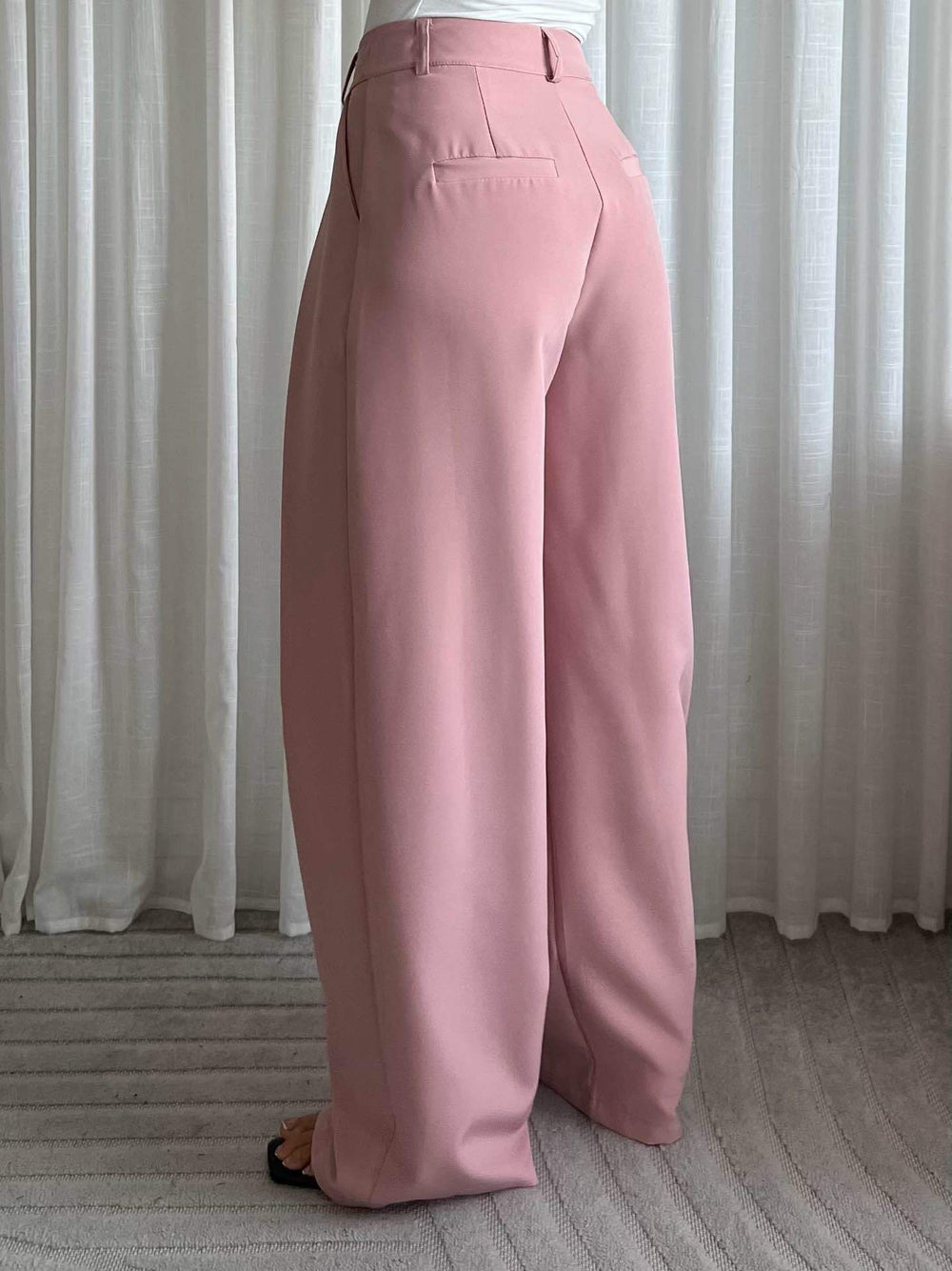 Eight paris - OVERSIZED - PANTALON - PINK - 823